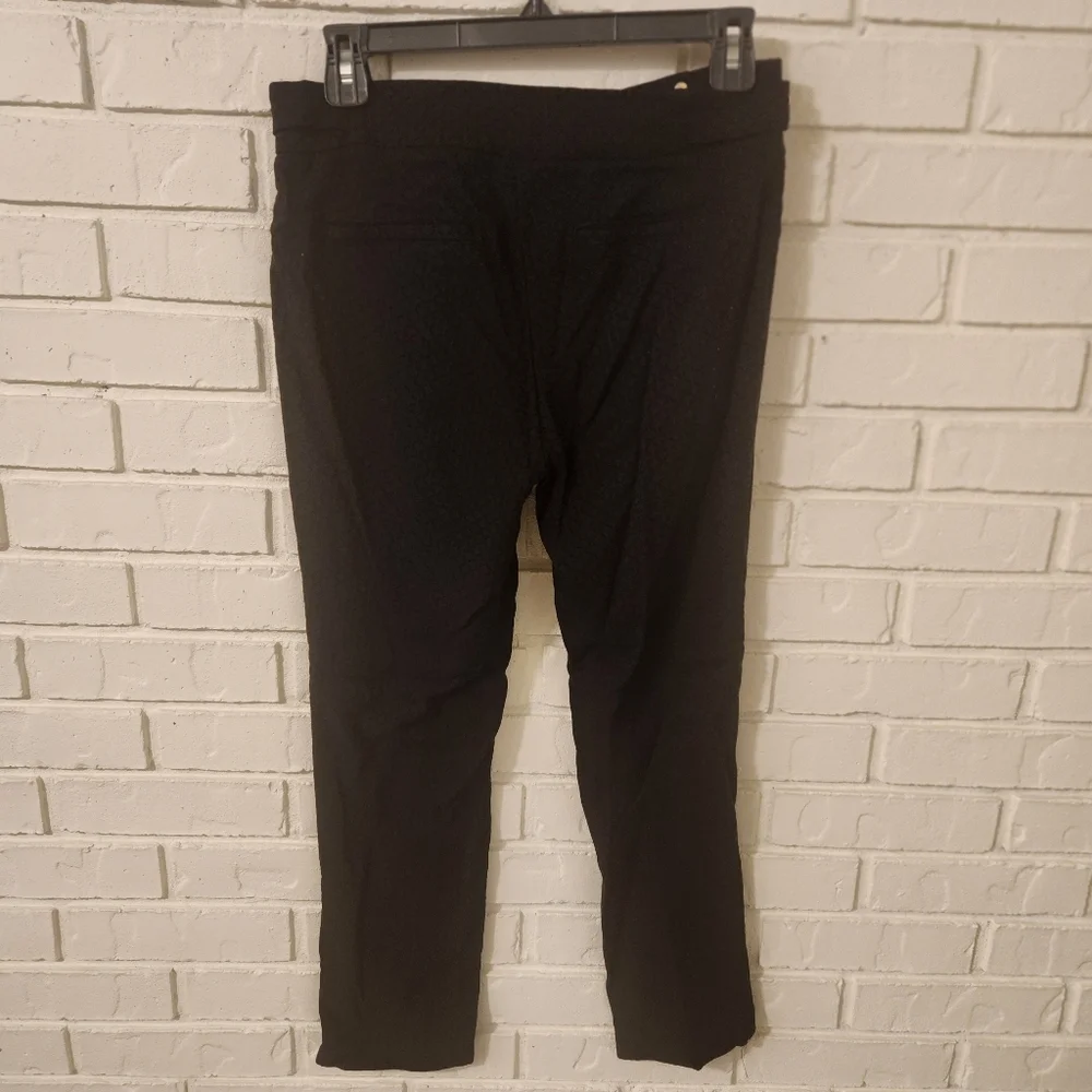 Rafaella Black Textured Pants 6 - Picture 5 of 7